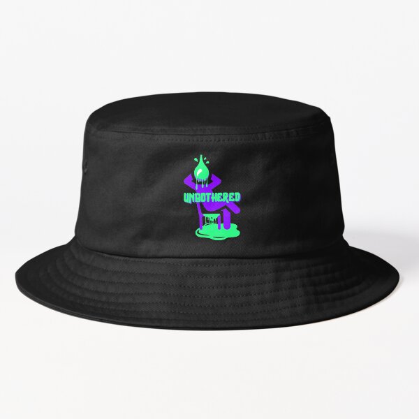 Unbothered (Green & Purple) Bucket Hat