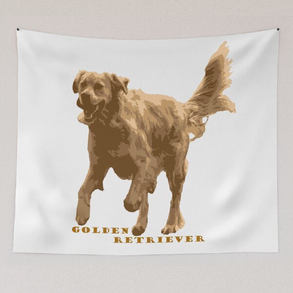 Item preview, Golden Retriever in Action: Colour Logo designed and sold by Alius Imago.