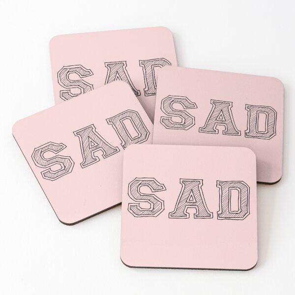 Item preview, Sad | English One Words | Sketchy designed and sold by YvaineDesign.