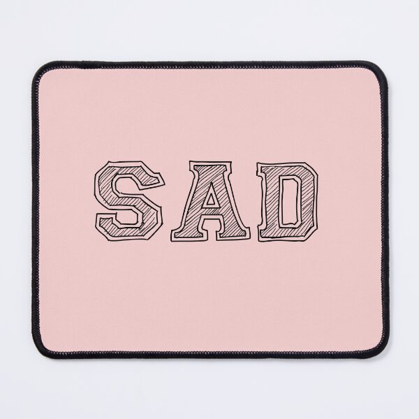 Item preview, Sad | English One Words | Sketchy designed and sold by YvaineDesign.