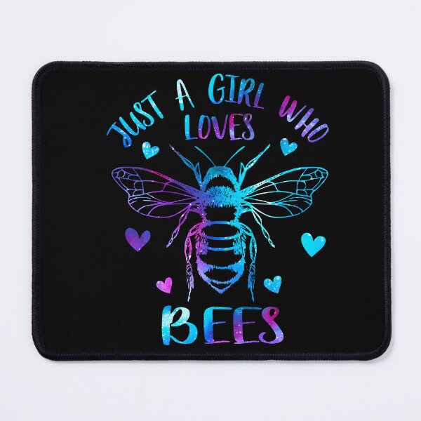 Item preview, Just a girl who loves Bees designed and sold by PrettyPittie Shop.