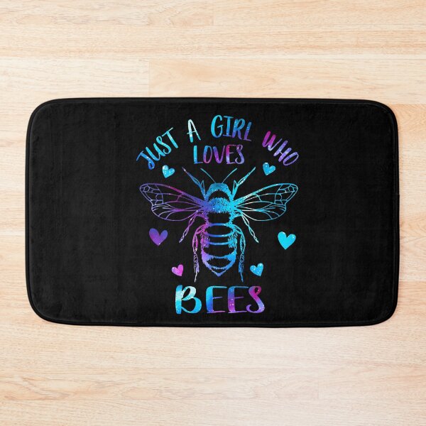 Item preview, Just a girl who loves Bees designed and sold by PrettyPittie Shop.