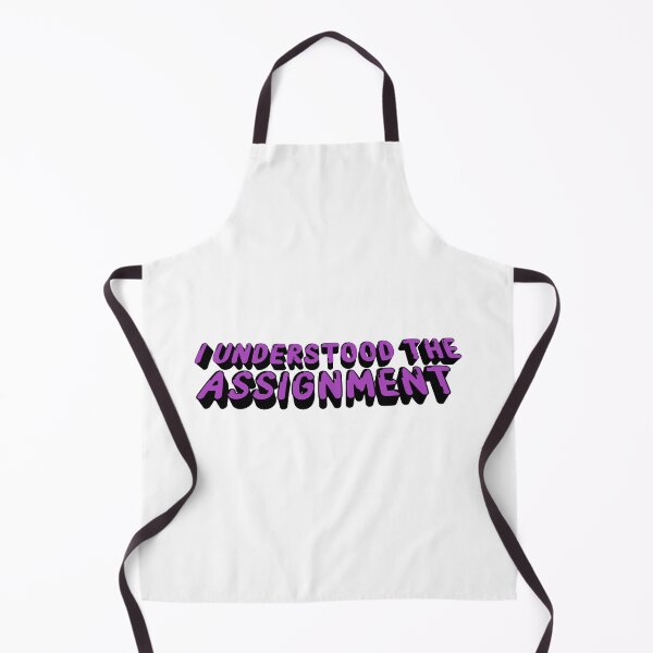 Item preview, I Understood the Assignment - Purple - Funny Quotes designed and sold by zachosz.