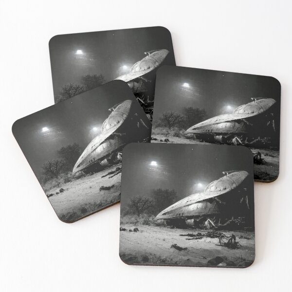 Aperçu de l'œuvre Série OVNI de Roswell créée et vendue par VISIONARTIST.