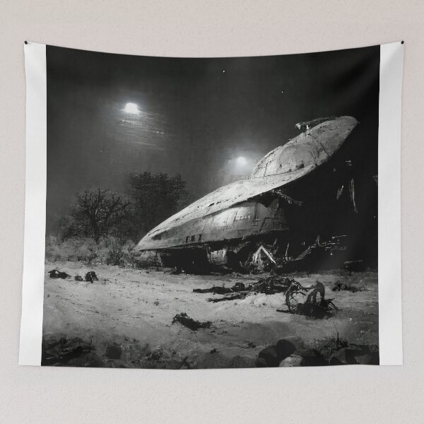 Aperçu de l'œuvre Série OVNI de Roswell créée et vendue par VISIONARTIST.