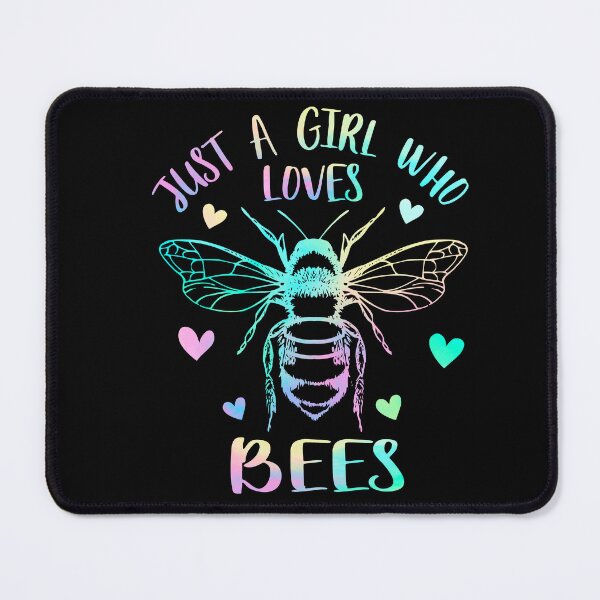 Item preview, Just a girl who loves Bees designed and sold by PrettyPittie Shop.