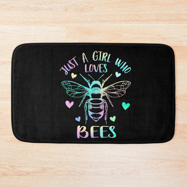 Item preview, Just a girl who loves Bees designed and sold by PrettyPittie Shop.