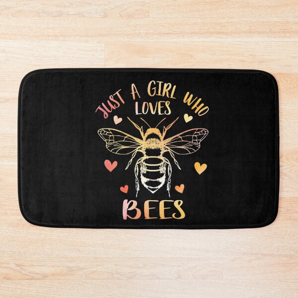 Item preview, Just a girl who loves Bees designed and sold by PrettyPittie Shop.