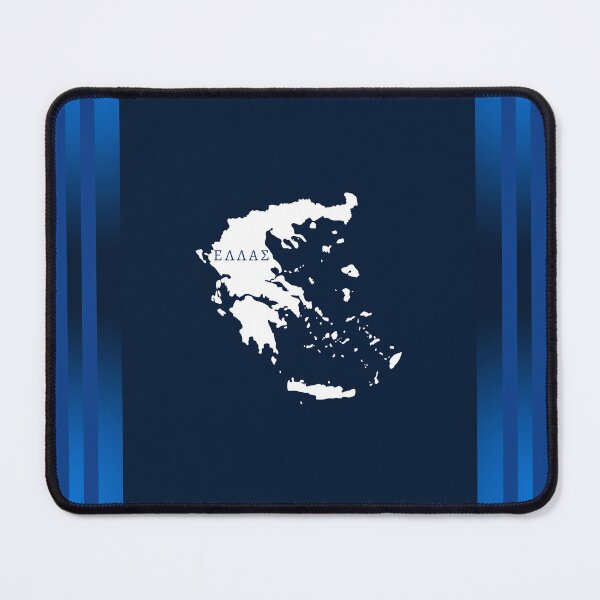 Item preview, Ellas Greece Blue Map designed and sold by Yiorgos Designs.