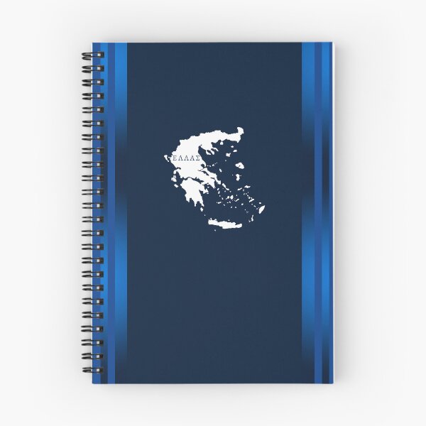 Item preview, Ellas Greece Blue Map designed and sold by Yiorgos Designs.