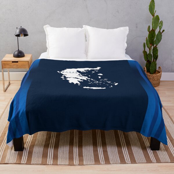 Item preview, Ellas Greece Blue Map designed and sold by Yiorgos Designs.