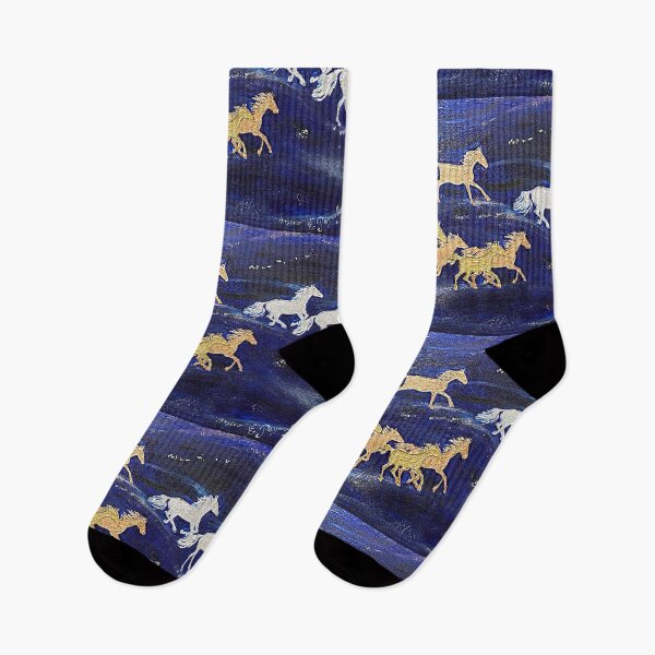 Item preview, running horses across the sky, or the sea surface. designed and sold by Elena Reutova.