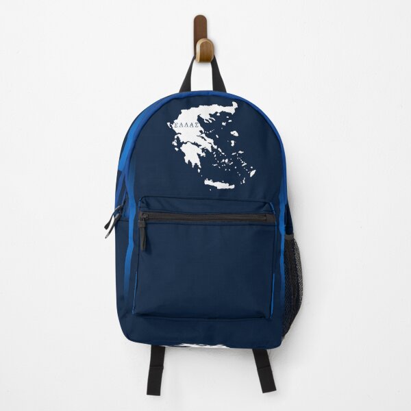 Item preview, Ellas Greece Blue Map designed and sold by Yiorgos Designs.