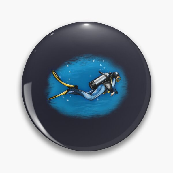 Item preview, Diving, diver designed and sold by DerSenat.