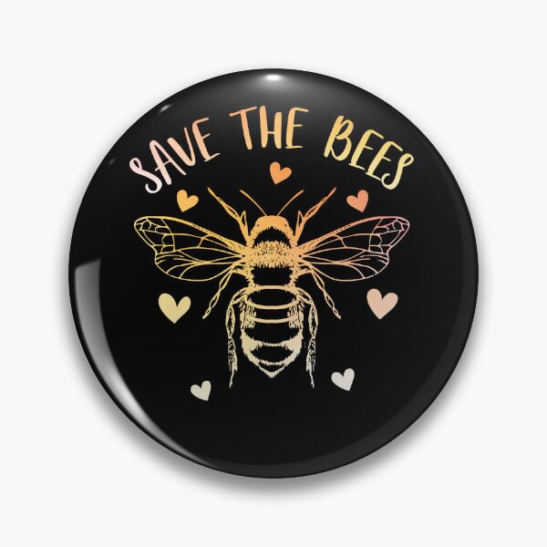 Item preview, Save the bees designed and sold by PrettyPittie Shop.