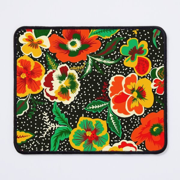 Item preview, pansies with dots pattern designed and sold by CarrascoFe.