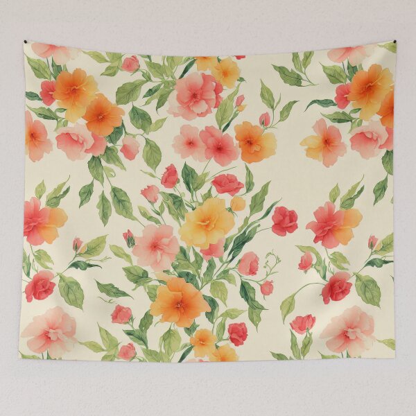 Item preview, Cheerful Florals designed and sold by Purple-Horizon.