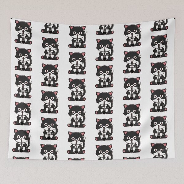 Item preview, Cute Black Cat Playing The Clarinet designed and sold by Luan Huynh.