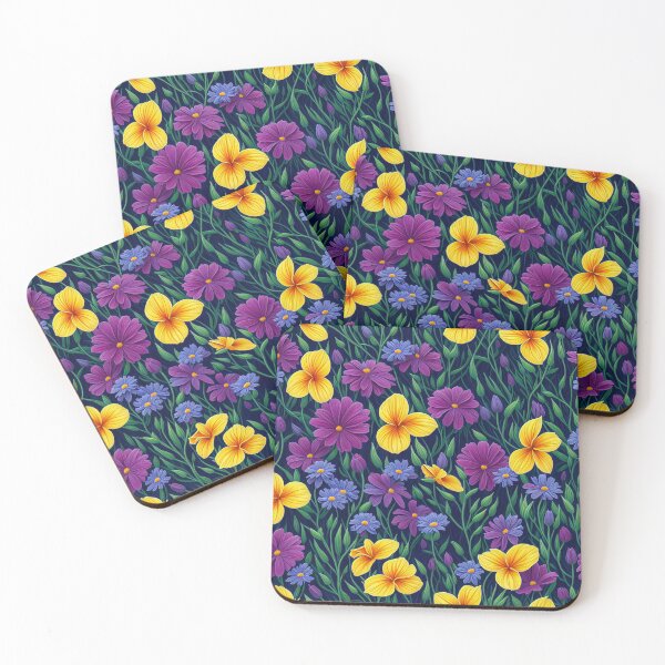 Item preview, Cheerful Florals designed and sold by Purple-Horizon.