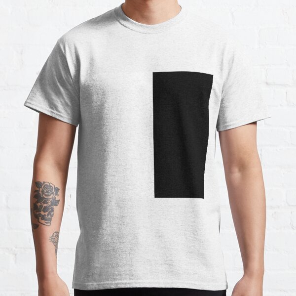 Black Half White T Shirts Redbubble