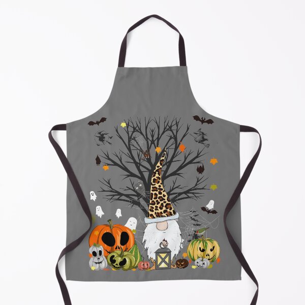 Item preview, Gnome Leopard Pumpkin - Monsters Bats Ghost Tree Halloween designed and sold by r-silver.