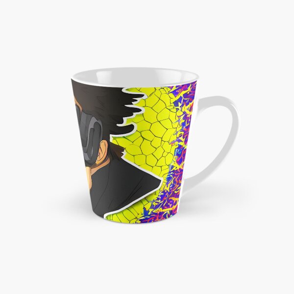 Item preview, Brutish Thug Gangster in VR Metaverse , Magenta Yellow Ribbons Background, Abstract Comic Style Motif Pattern  (anime cartoon style,  wallpaper tile) designed and sold by Digital-Davinci.