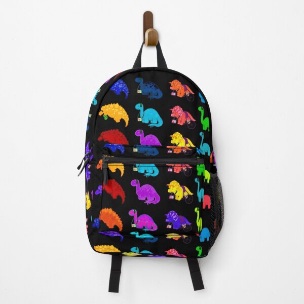 Item preview, Multicolour Dino pattern designed and sold by Reuniting  Designs.