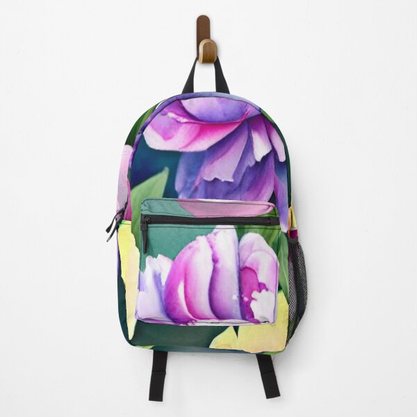 Item preview, Watercolor peonies painting designed and sold by Mirarima.