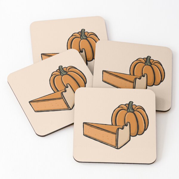 Item preview, Cute pumpkin and pumpkin pie cartoon pattern simple minimal cartoon gourd Digital illustration designed and sold by AlmightyClaire.