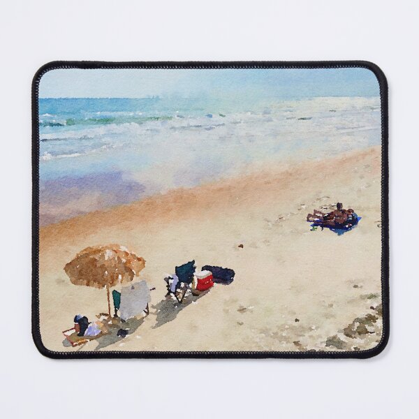 Item preview, Watercolor Beach designed and sold by TheArtCave.