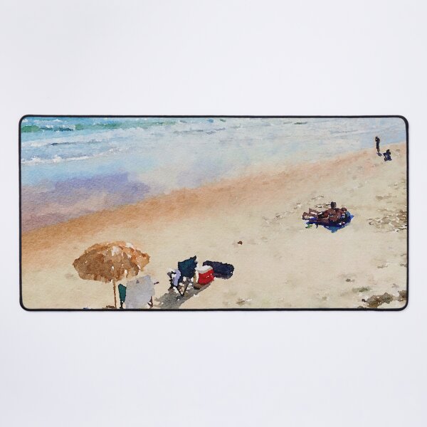 Item preview, Watercolor Beach designed and sold by TheArtCave.