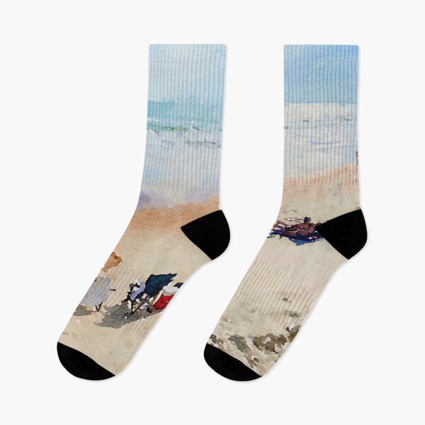 Item preview, Watercolor Beach designed and sold by TheArtCave.