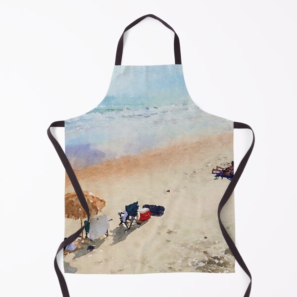 Item preview, Watercolor Beach designed and sold by TheArtCave.