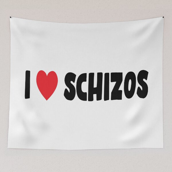 Item preview, I Love Schizos designed and sold by I-Cant-We-Can.