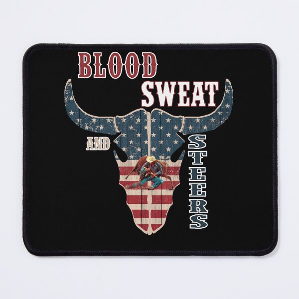 Item preview, Steer Wrestling - Blood Sweat And Steers - Steer Wrestlers Quotes designed and sold by handsoftime2020.