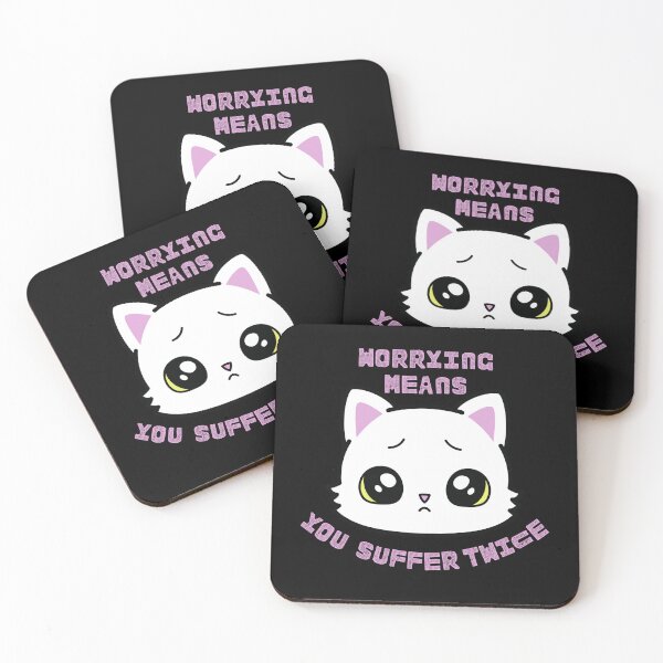 Item preview, Worrying Means You Suffer Twice Overthinking designed and sold by nquestiaa.