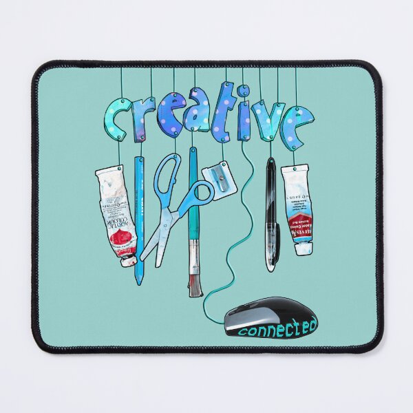 Item preview, Connected Creative in Blue designed and sold by micklyn.