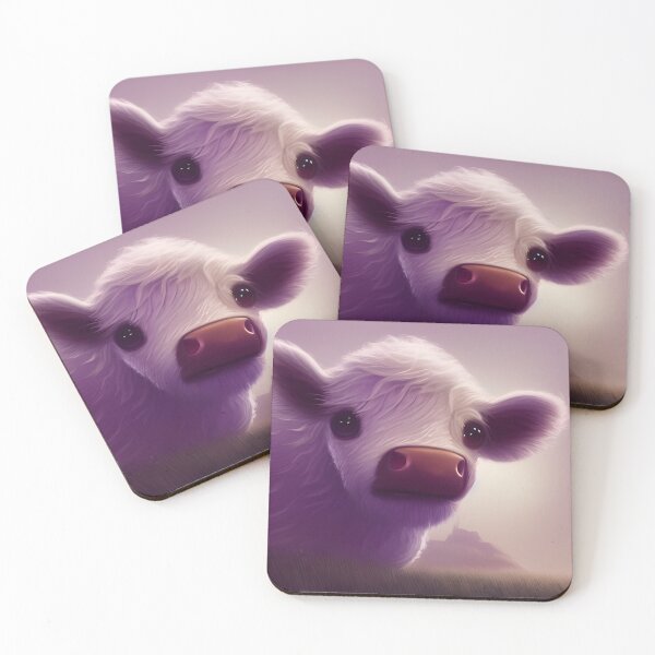 Item preview, Fluffy Pink Calf designed and sold by ZenEverAI.