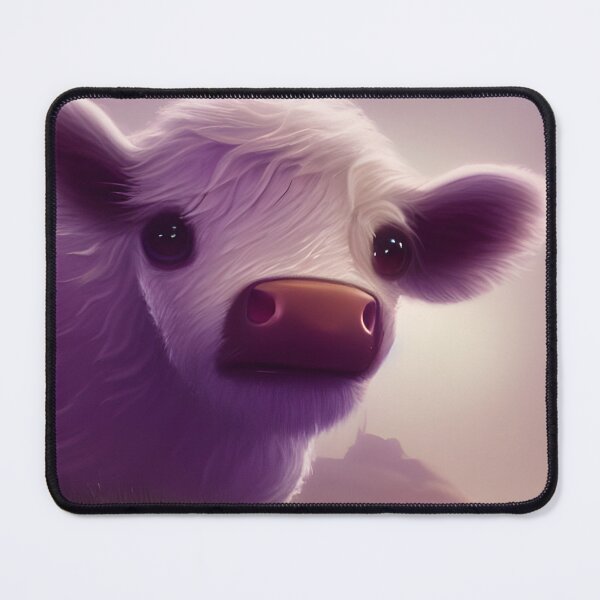 Item preview, Fluffy Pink Calf designed and sold by ZenEverAI.