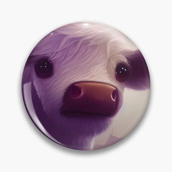 Item preview, Fluffy Pink Calf designed and sold by ZenEverAI.