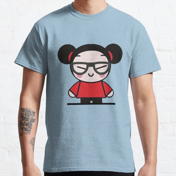 Pucca Love Garu Cute Korean Cartoon Show Kawaii Mens/Unisex T-Shirt Print  Shirts