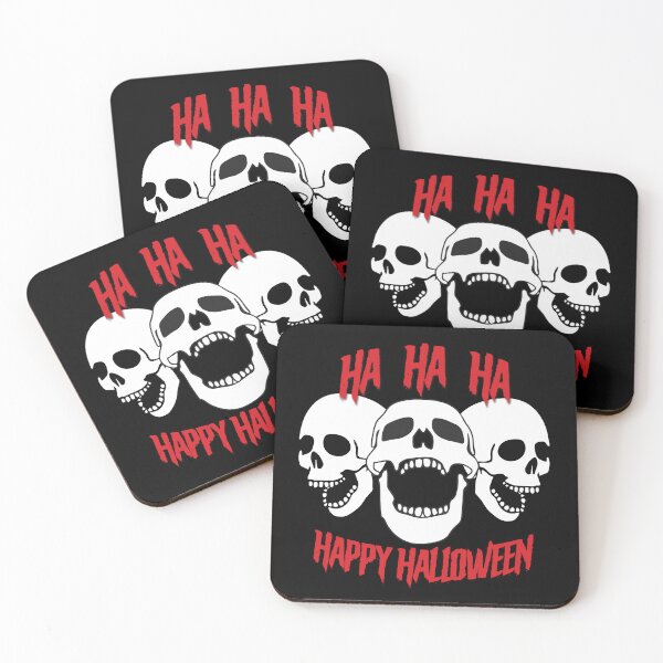 Item preview, Laughing Skulls Happy Halloween designed and sold by Stribo.