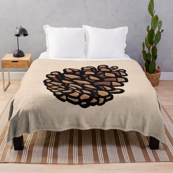 Item preview, Simple cartoon pinecone digital illustration, autumn nature trees woody  designed and sold by AlmightyClaire.