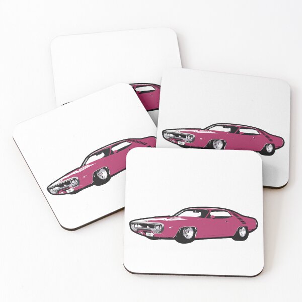 Item preview, Pink 70s PRR Muscle Car designed and sold by CoolRide.