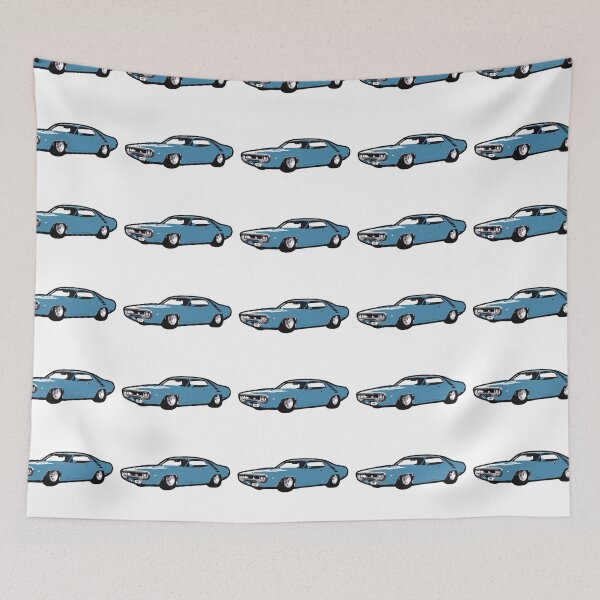 Item preview, Light Blue 70s PRR Muscle Car designed and sold by CoolRide.
