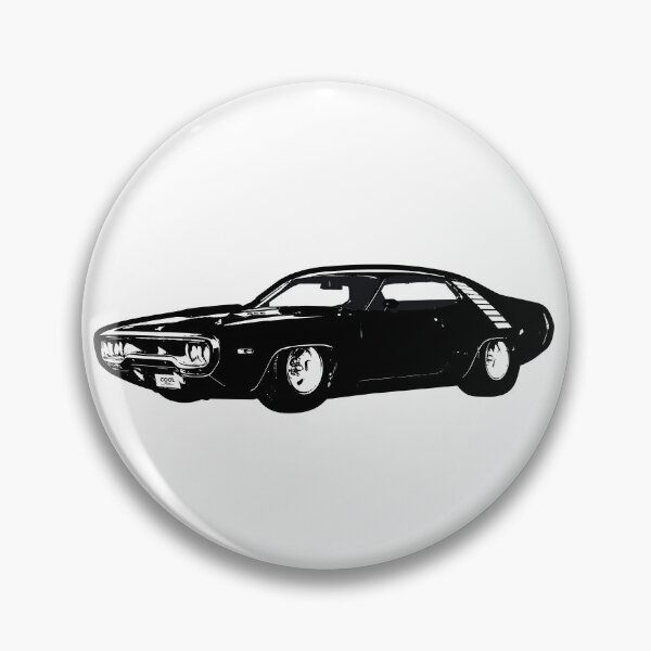 Item preview, Black 70s PRR Muscle Car designed and sold by CoolRide.