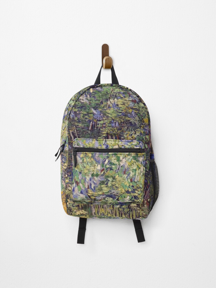 Unisex Fabric Backpack - Van Gogh - Sunflowers