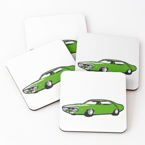 Item preview, Green 70s PRR Muscle Car designed and sold by CoolRide.