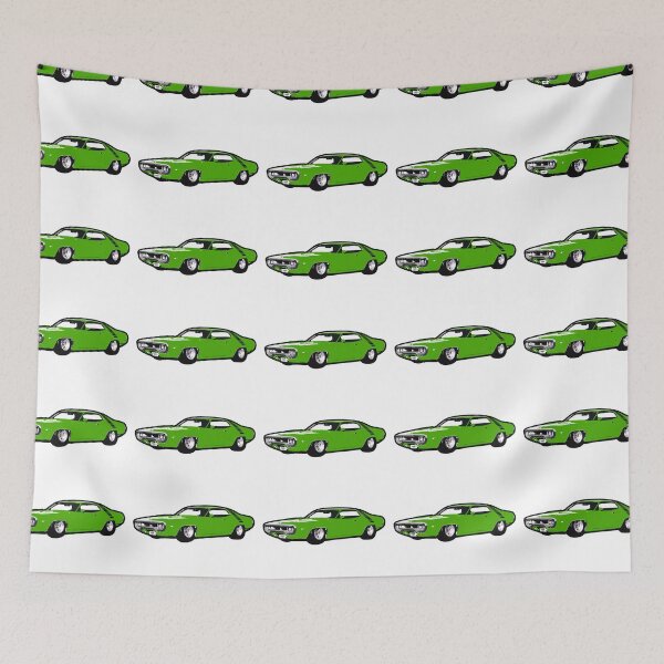 Item preview, Green 70s PRR Muscle Car designed and sold by CoolRide.