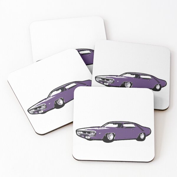 Item preview, Purple 70s PRR Muscle Car designed and sold by CoolRide.